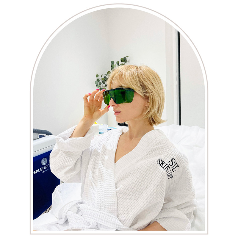 woman in spa